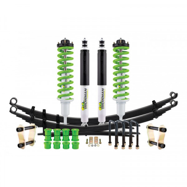 Toyota Hilux 2005-2015. Ολοκληρωμένο σύστημα ανάρτησης IRONMAN 4X4 Comfort με αμορτισέρ Nitro Gas, για ανύψωση 50mm