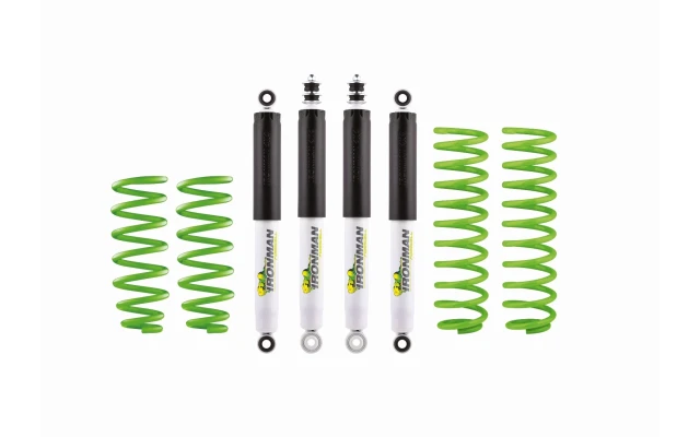 Toyota Land Cruiser Bundera LJ70 1990-1996. Σετ ανάρτησης IRONMAN 4X4 με αμορτισέρ Nitro Gas, για ανύψωση 50mm