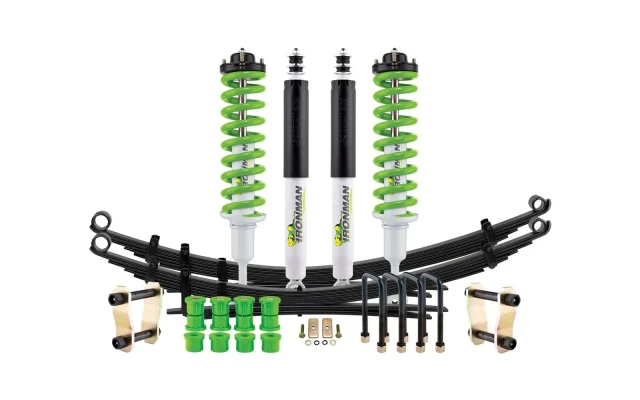 Σετ ανάρτησης IRONMAN 4X4 με αμορτισέρ Heavy Duty Foam Cell, για ανύψωση 50mm.ΔΙΠΛΗ ΠΙΣΤΟΠΟΙΗΣΗ TUV & ABE